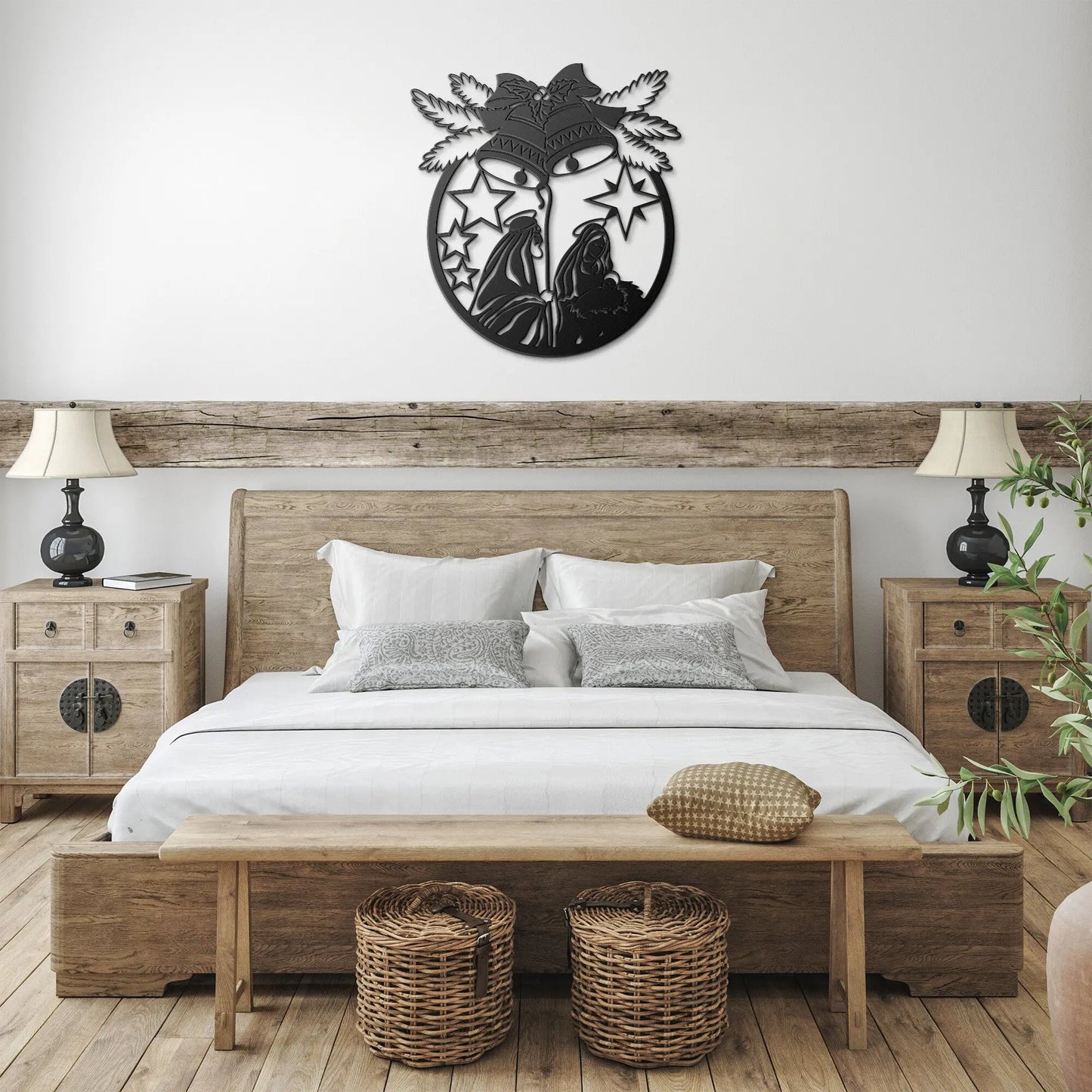 Nativity Metal Sign teelaunch