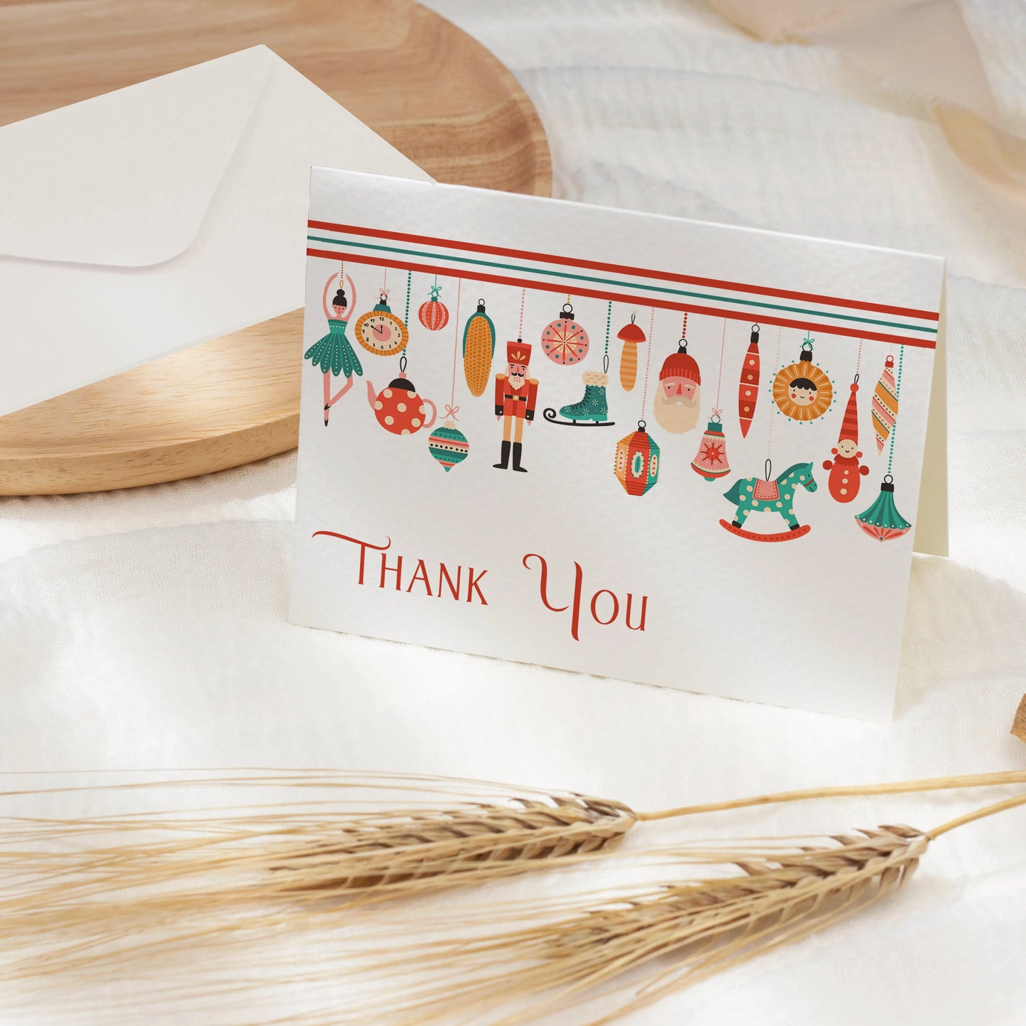 Nutcracker Christmas Thank You Cards Amazing Faith Designs