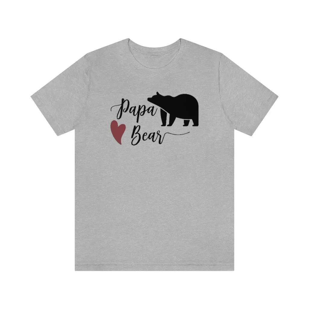 Papa Bear Dad Men's T-shirt Printify