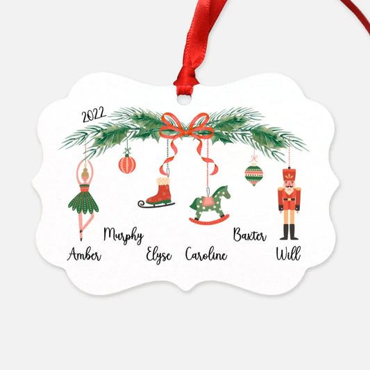 Personalized Family Ornament, Custom Family Keepsake 2022 Amazing Faith Designs