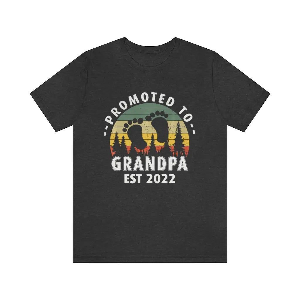 Promoted to Grandpa Men's T-shirt | Father's Day Gift | New Baby Gift Printify