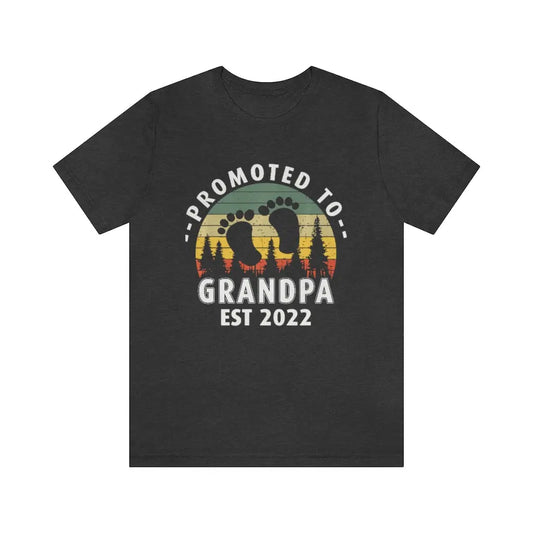 Promoted to Grandpa Men's T-shirt | Father's Day Gift | New Baby Gift Printify