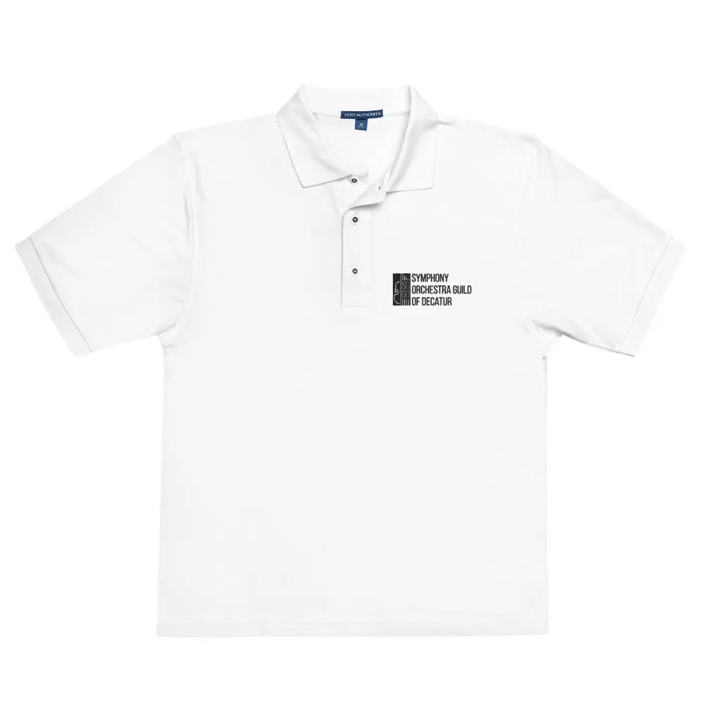 SOGD Men's Premium Polo - Symphony Orchestra Guild of Decatur Amazing Faith Designs