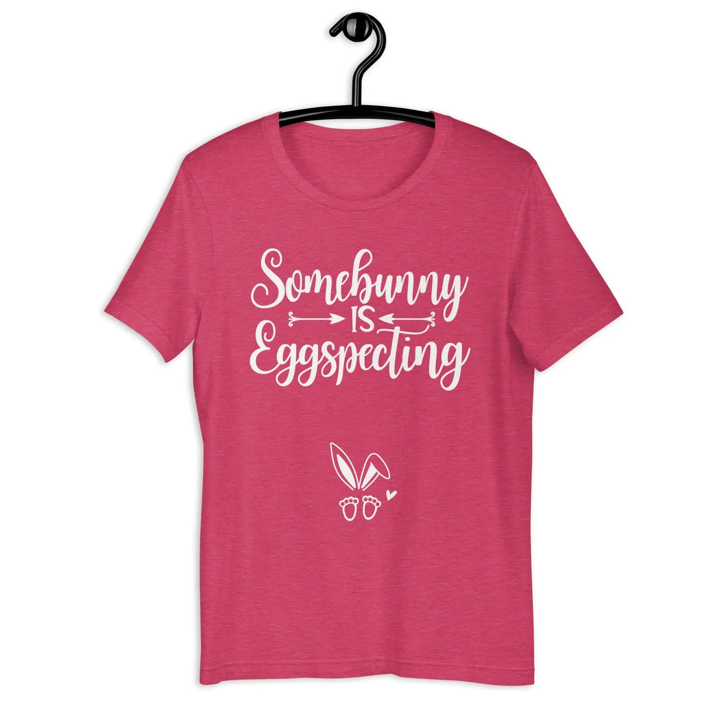 Somebunny is Eggspecting Pregnancy Announcement T-shirt, Easter Maternity Shirt Amazing Faith Designs