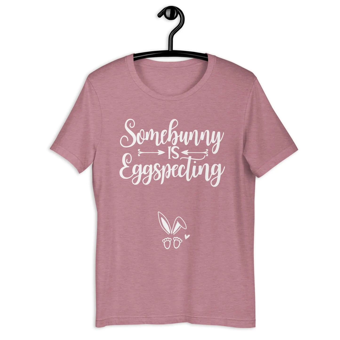 Somebunny is Eggspecting Pregnancy Announcement T-shirt, Easter Maternity Shirt Amazing Faith Designs