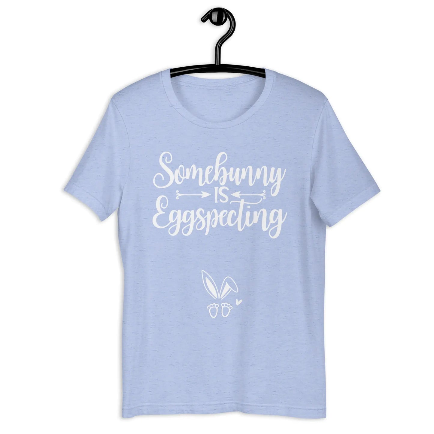 Somebunny is Eggspecting Pregnancy Announcement T-shirt, Easter Maternity Shirt Amazing Faith Designs