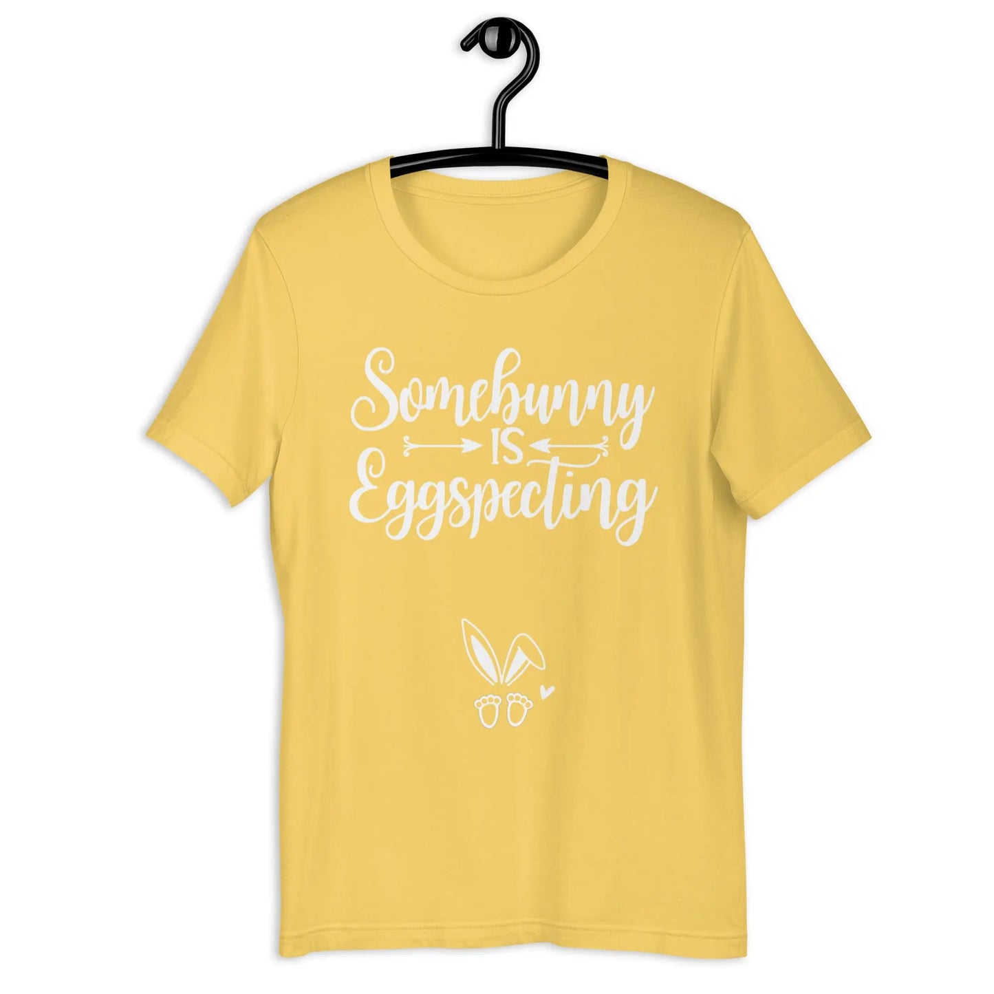 Somebunny is Eggspecting Pregnancy Announcement T-shirt, Easter Maternity Shirt Amazing Faith Designs