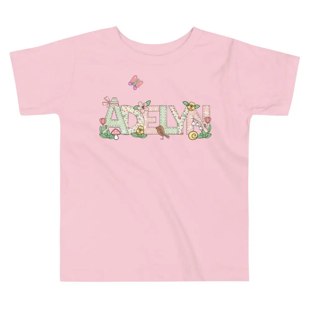 Spring Flowers Toddler Short Sleeve Tee Amazing Faith Designs