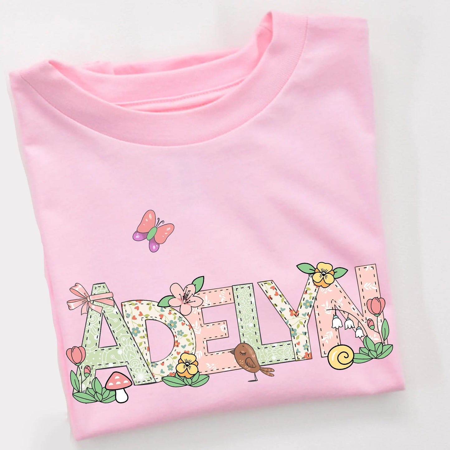 Spring Flowers Toddler Short Sleeve Tee Amazing Faith Designs