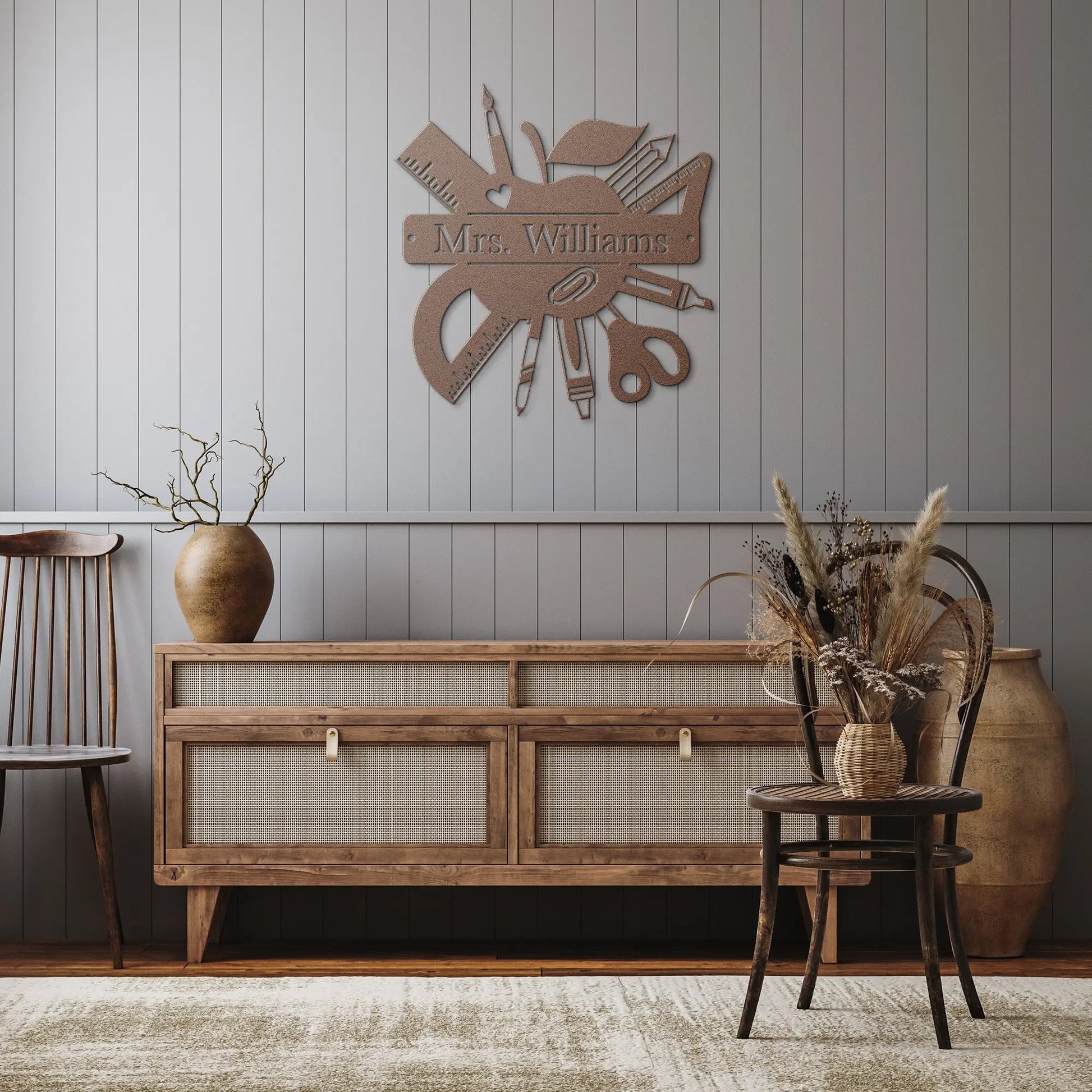 Teacher Personalized Metal Sign teelaunch
