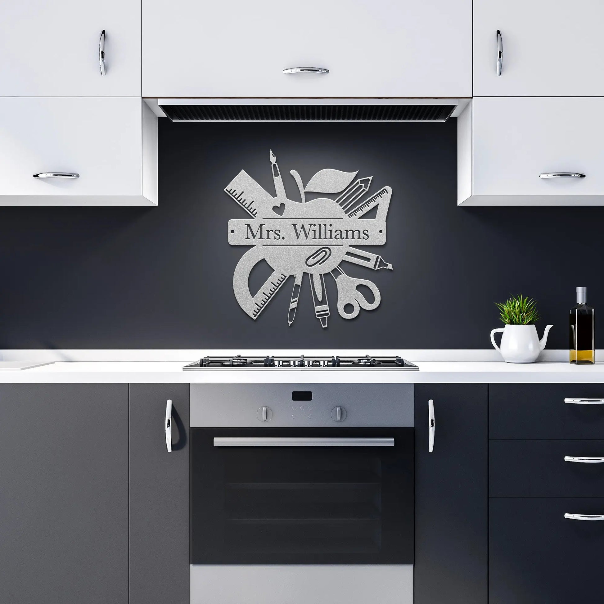 Teacher Personalized Metal Sign teelaunch