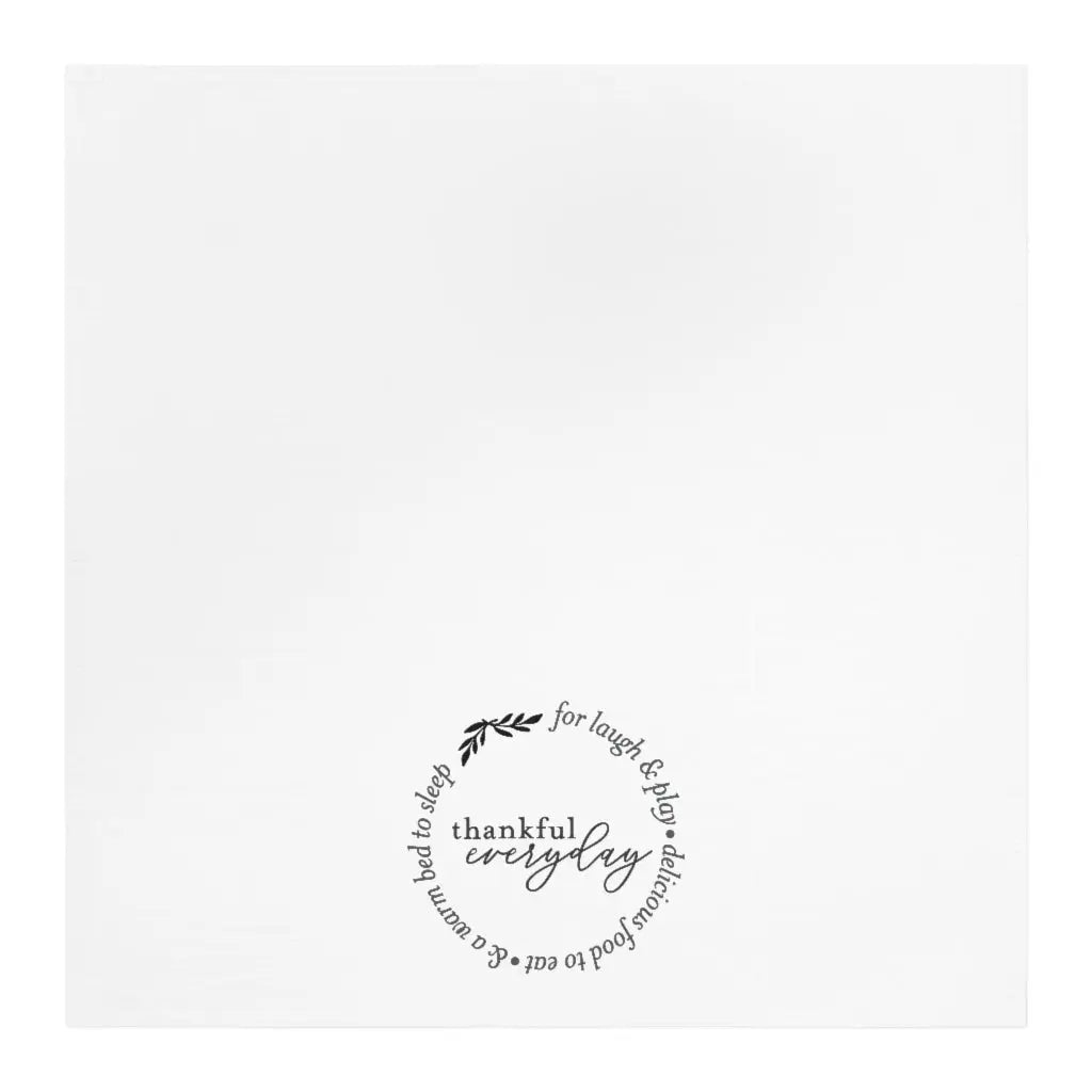 Thankful Everyday Tea Towel, Fall Kitchen Towel, Farmhouse, November, Thanksgiving Dish Towel, Cute Autumn Kitchen Towel Printify