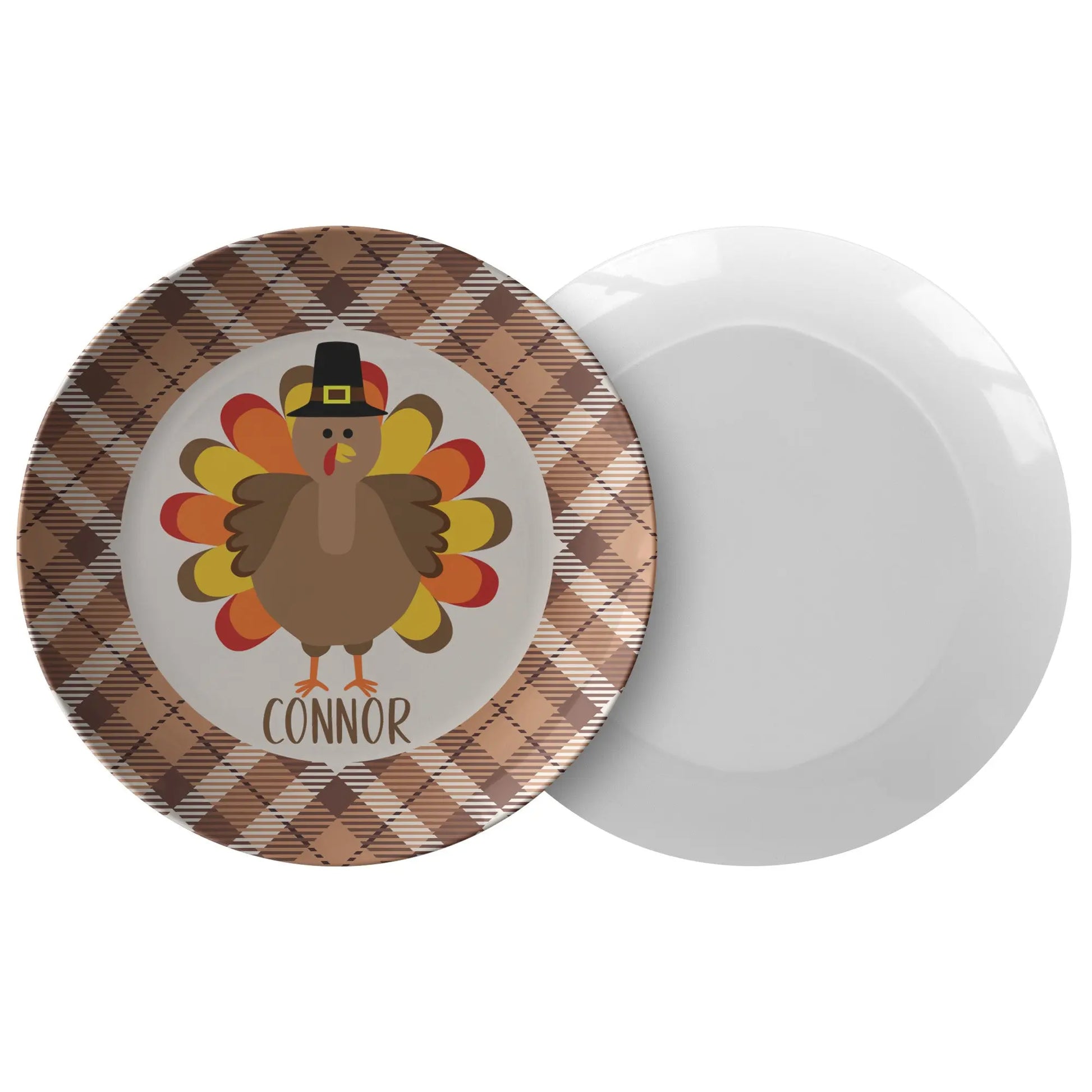 Thanksgiving Personalized Plate for Kids teelaunch