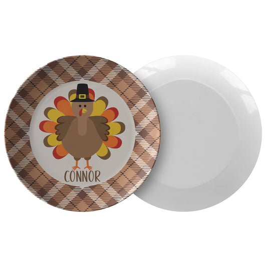 Thanksgiving Personalized Plate for Kids teelaunch