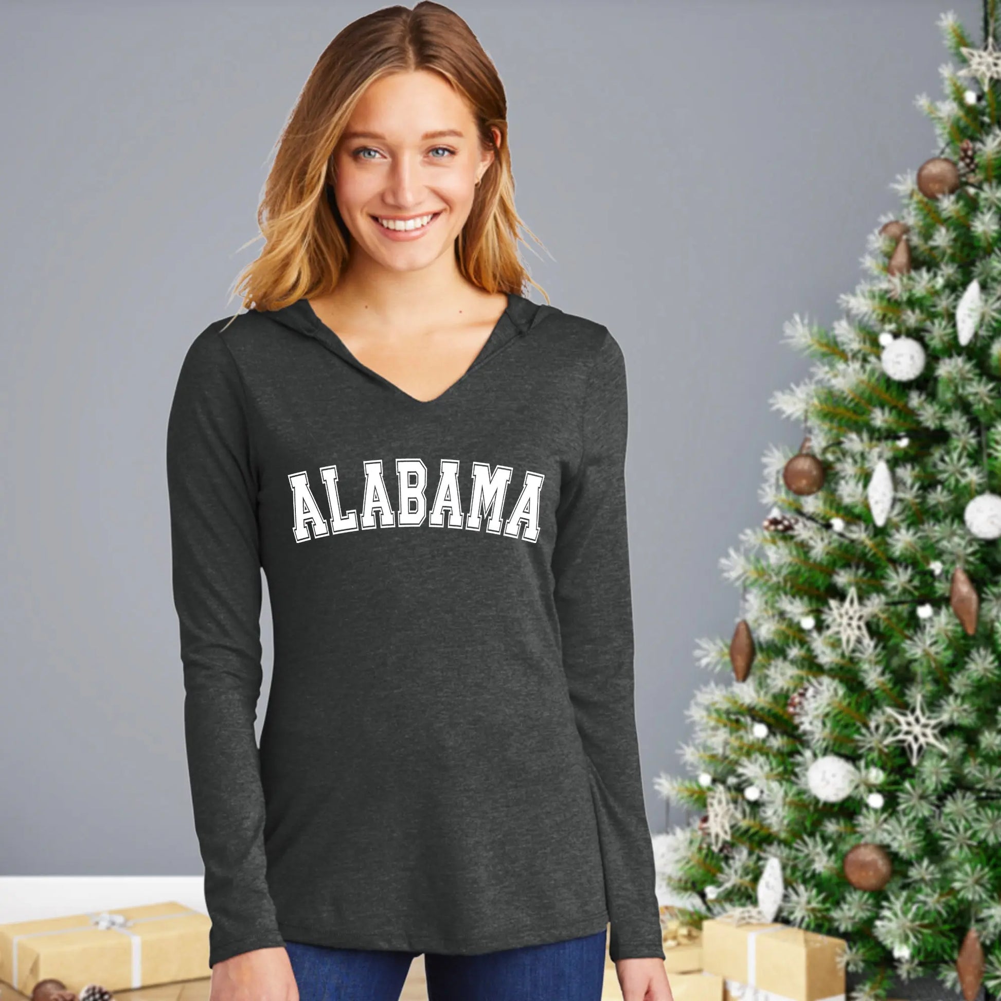 Varsity Letters Personalized Long Sleeve Hoodie, Custom Name Hoodie teelaunch