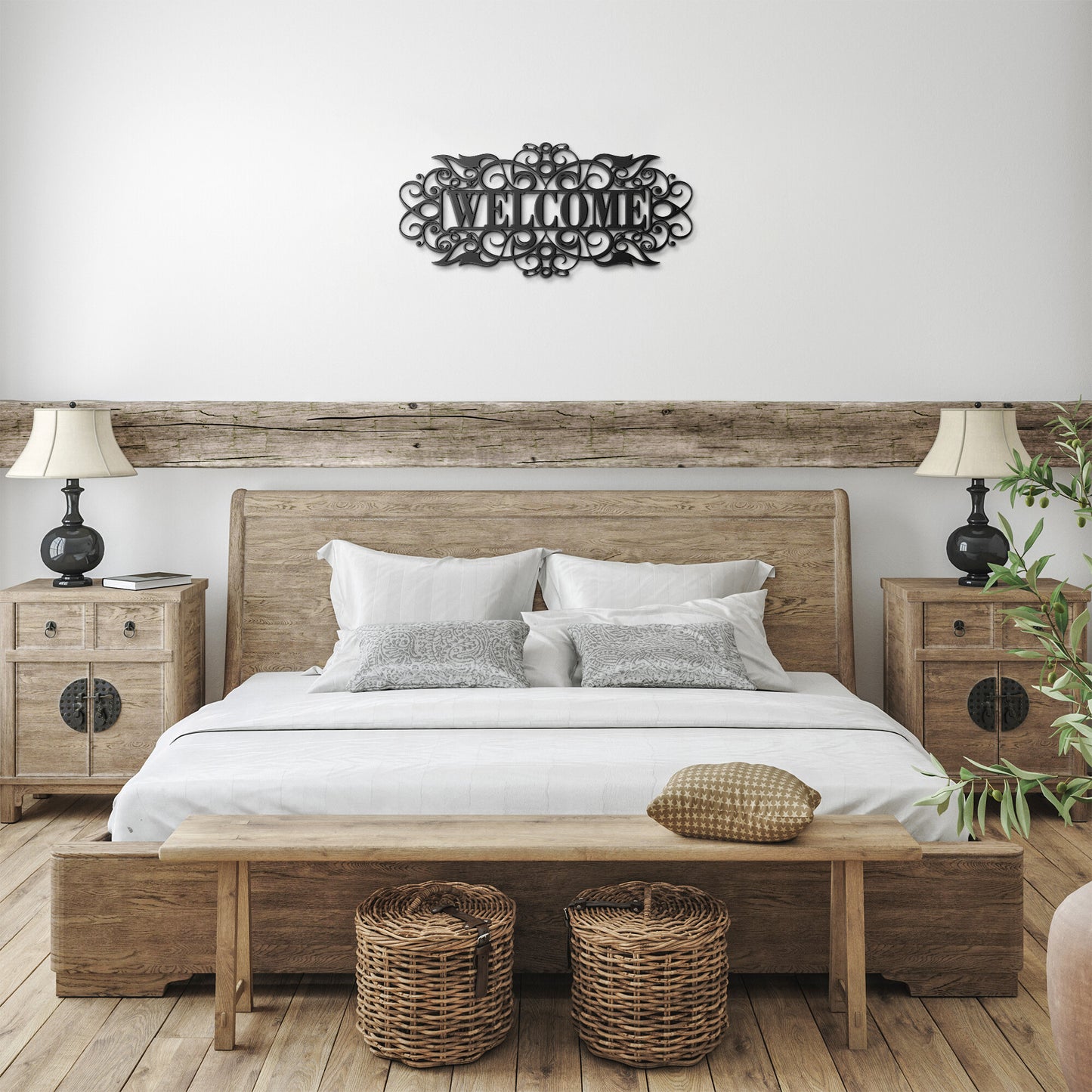 Welcome Porch Metal Sign - Amazing Faith Designs