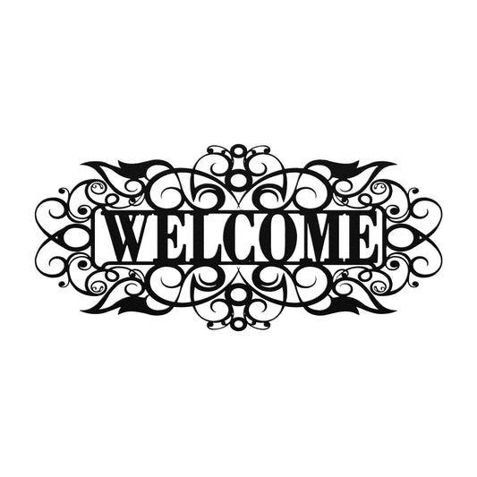 Welcome Porch Metal Sign - Amazing Faith Designs