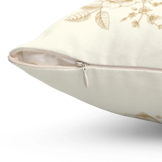 Where you Go I Will Go Spun Polyester 14" Square Pillow Printify
