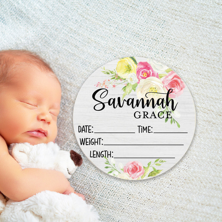 Birth Stat & Name Signs