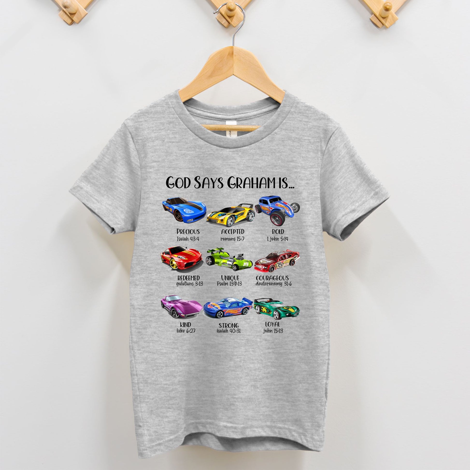 Cars Christian Toddler Shirt - Amazing Faith Designs