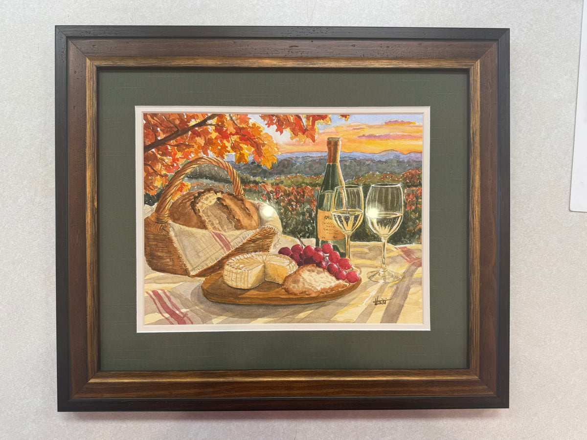 Savoring Autumn | Original Sourdough Watercolor Painting & Fine Art Print