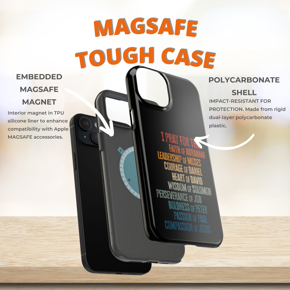 Men of Faith Christian MAGSAFE Phone Case Men of Faith Christian MAGSAFE Phone Case