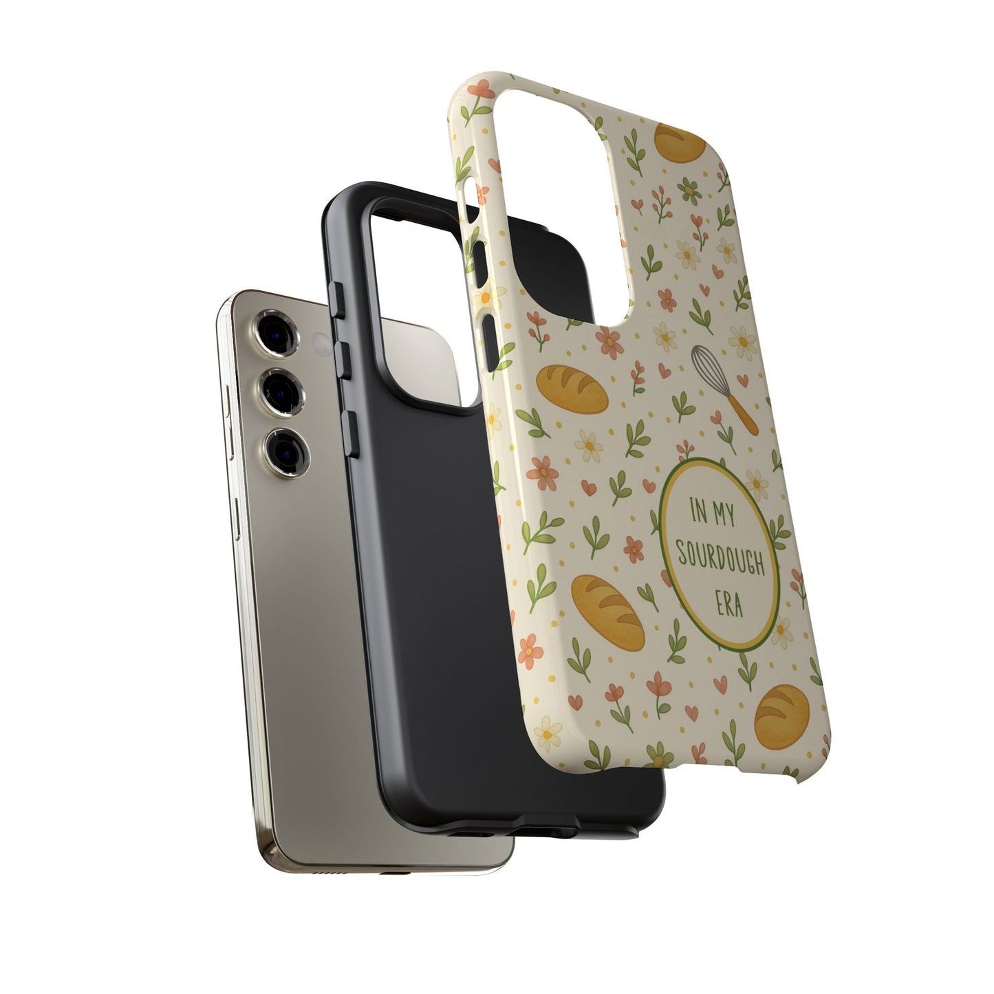 In My Sourdough Era Ditsy Floral Phone Case — iPhone and Samsung Galaxy - Amazing Faith Designs