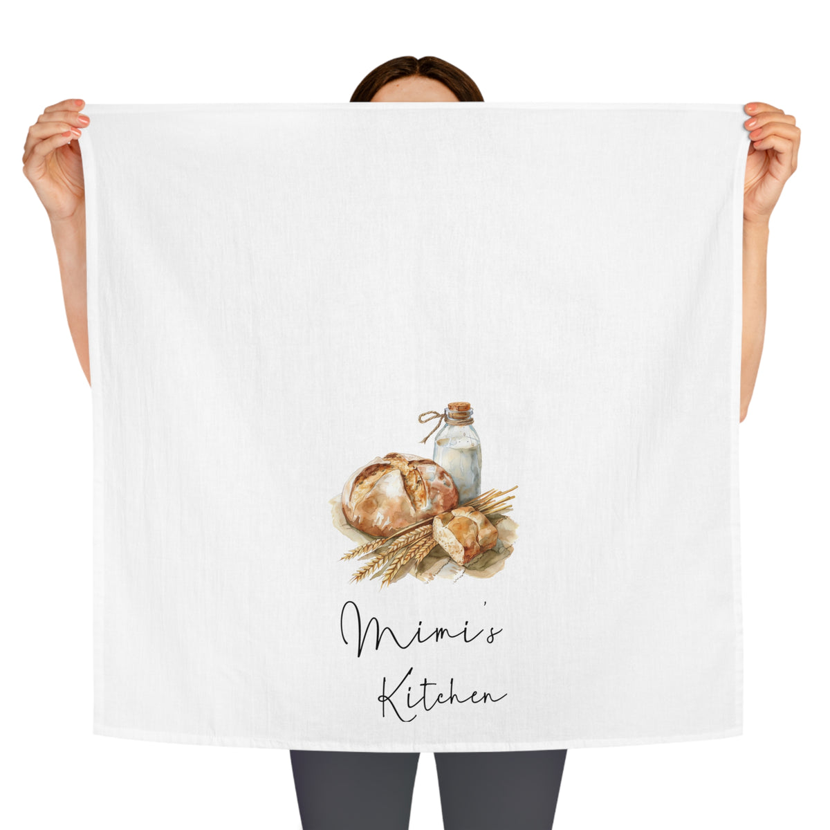 Personalized Sourdough Bread Baking Tea Towel