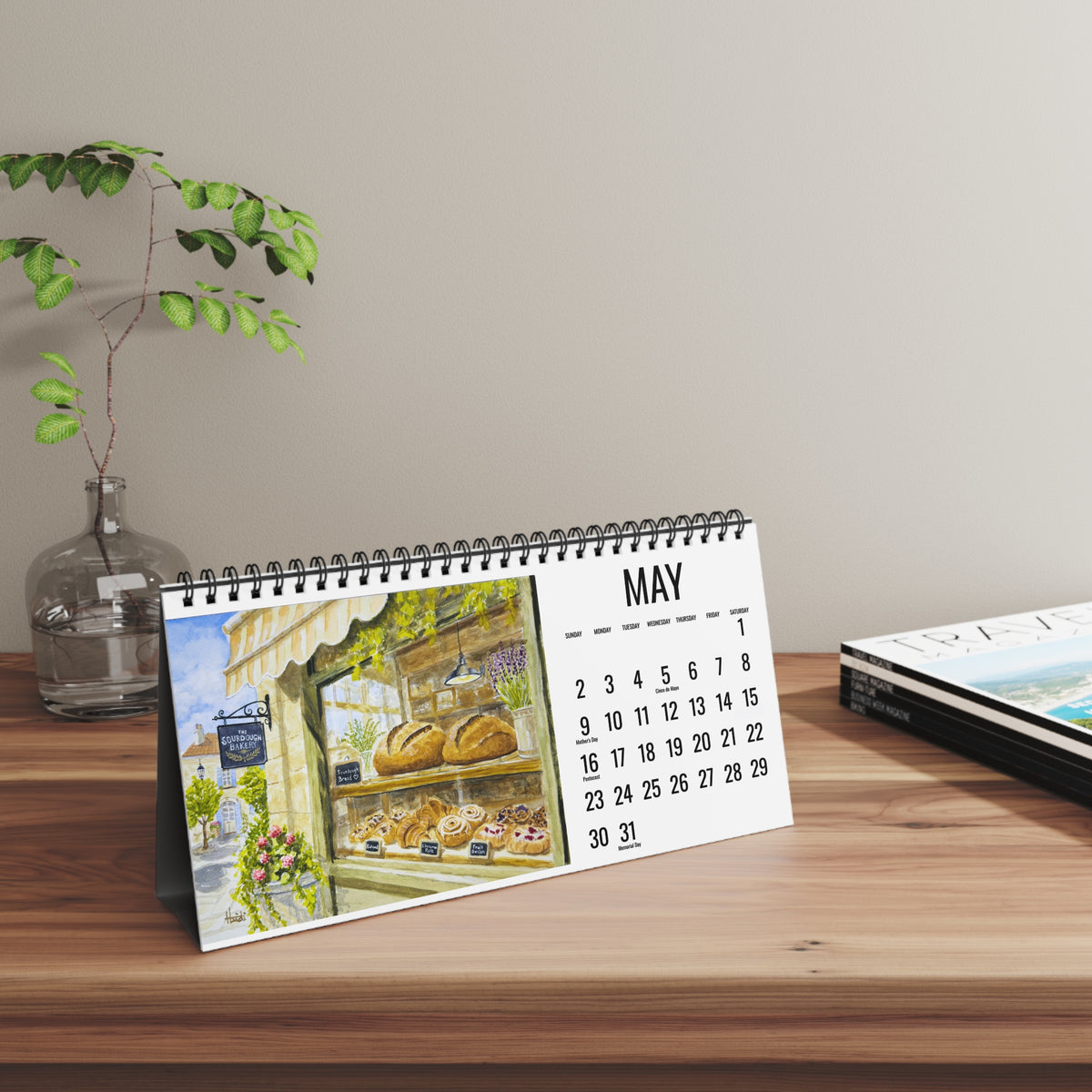 2027 Sourdough Desktop Calendar