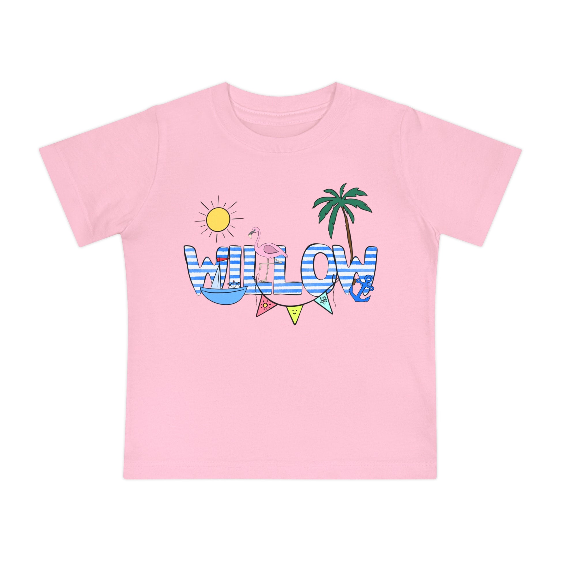 Beach Summer Baby T-shirt - Amazing Faith Designs