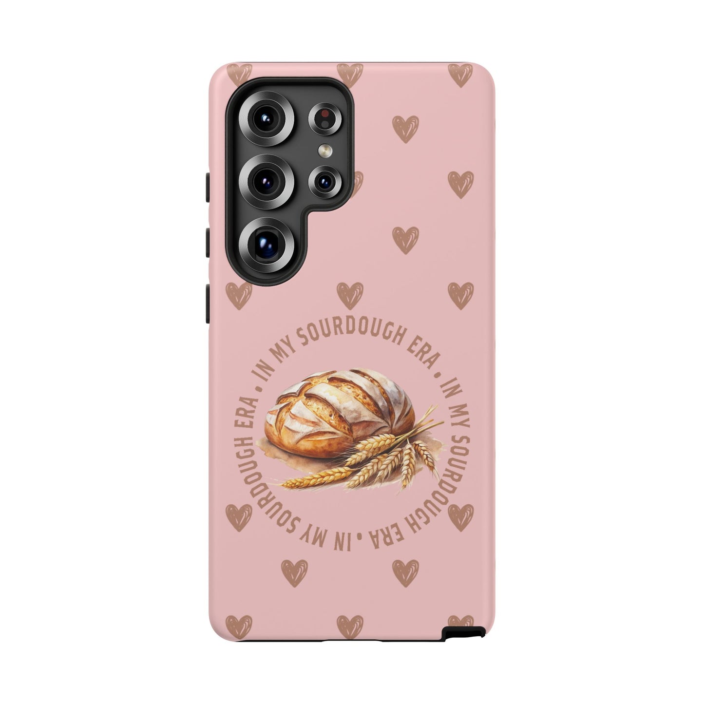Samsung Galaxy 21 22 23 24 25 - Sourdough Era Hearts Phone Case - Amazing Faith Designs