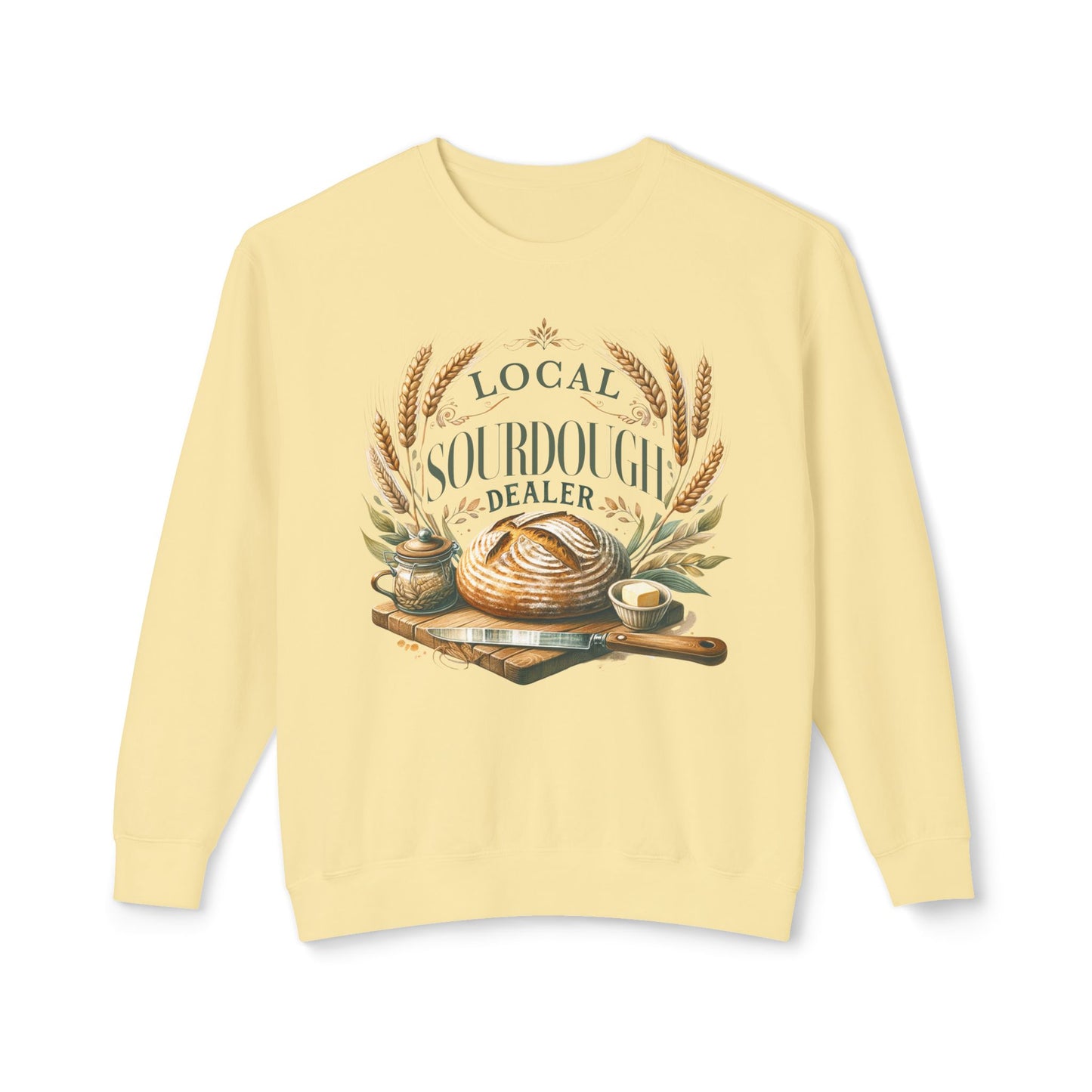 Sourdough Dealer Lightweight Sweatshirt - Amazing Faith Designs