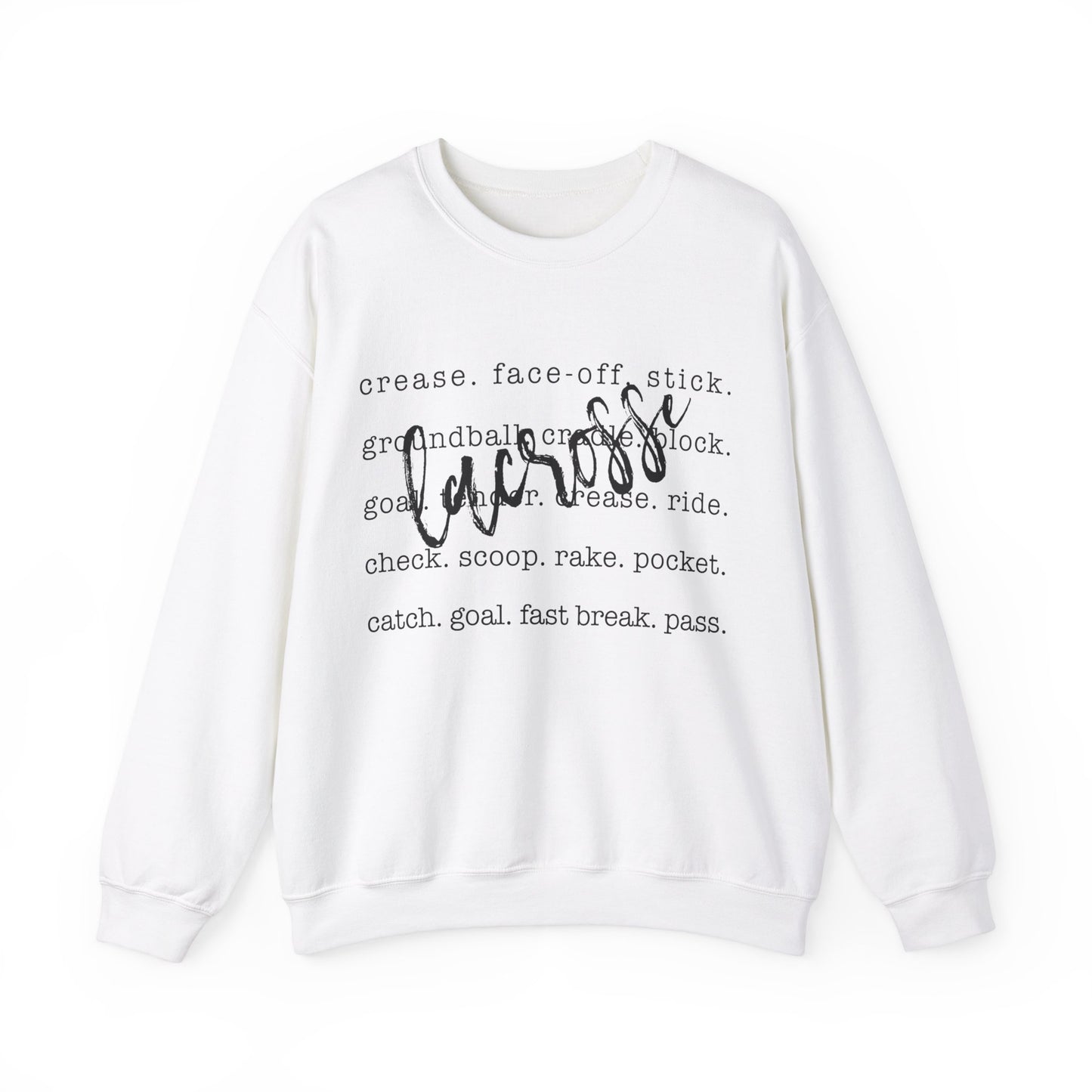 Lacrosse Sports Sweatshirt - Amazing Faith Designs