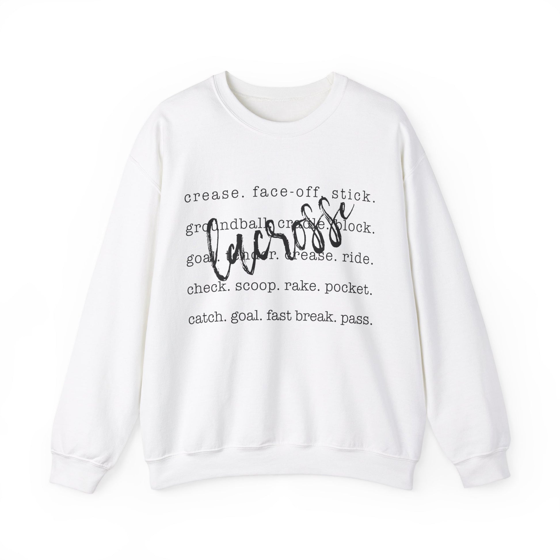 Lacrosse Sports Sweatshirt - Amazing Faith Designs