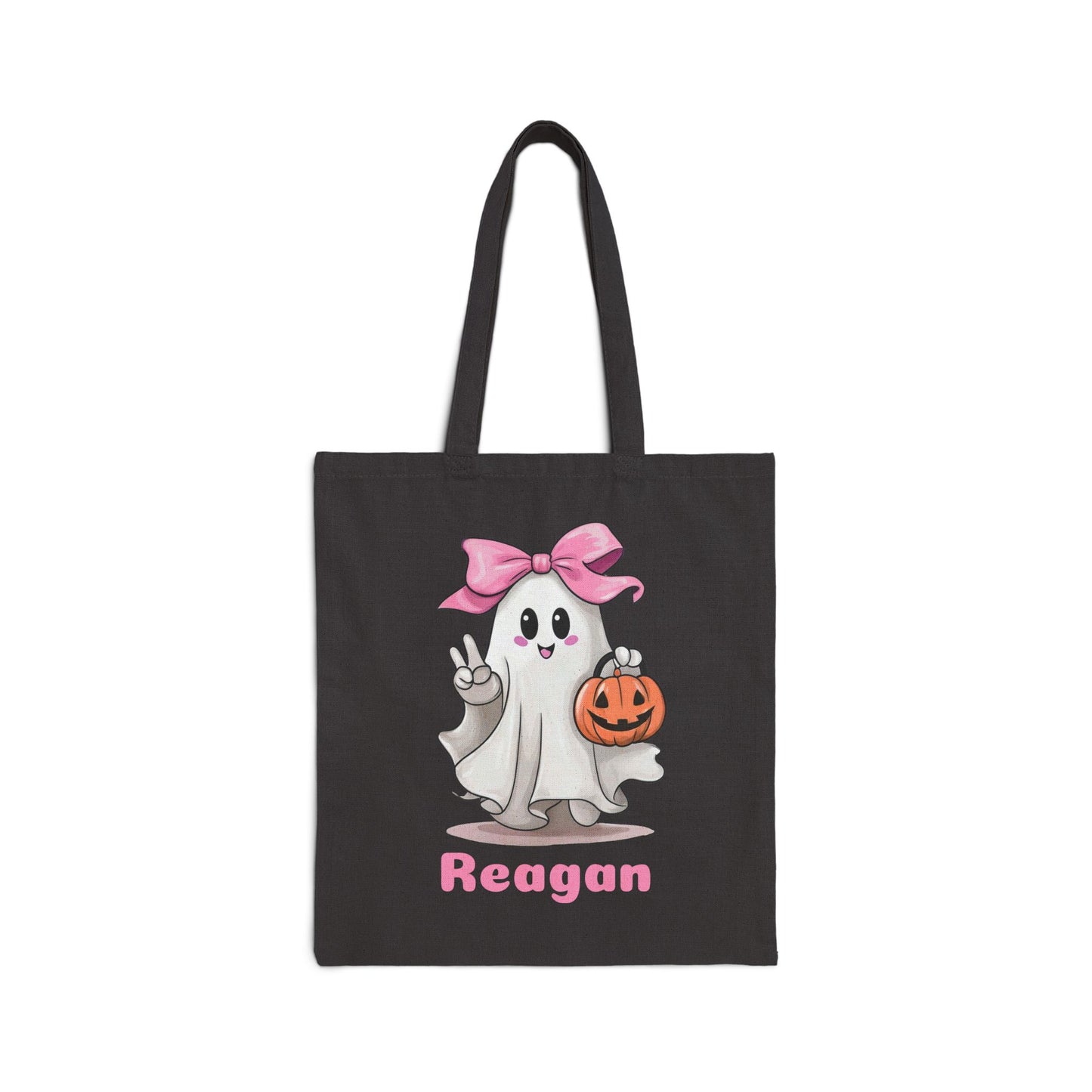 Reagan Ghost Halloween Trick or Treat Bag - Amazing Faith Designs