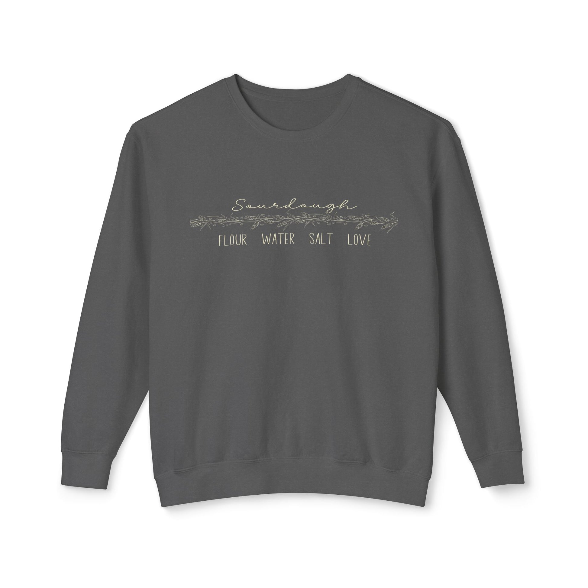 Flour Water Salt Love Lightweight Sweatshirt - Amazing Faith Designs