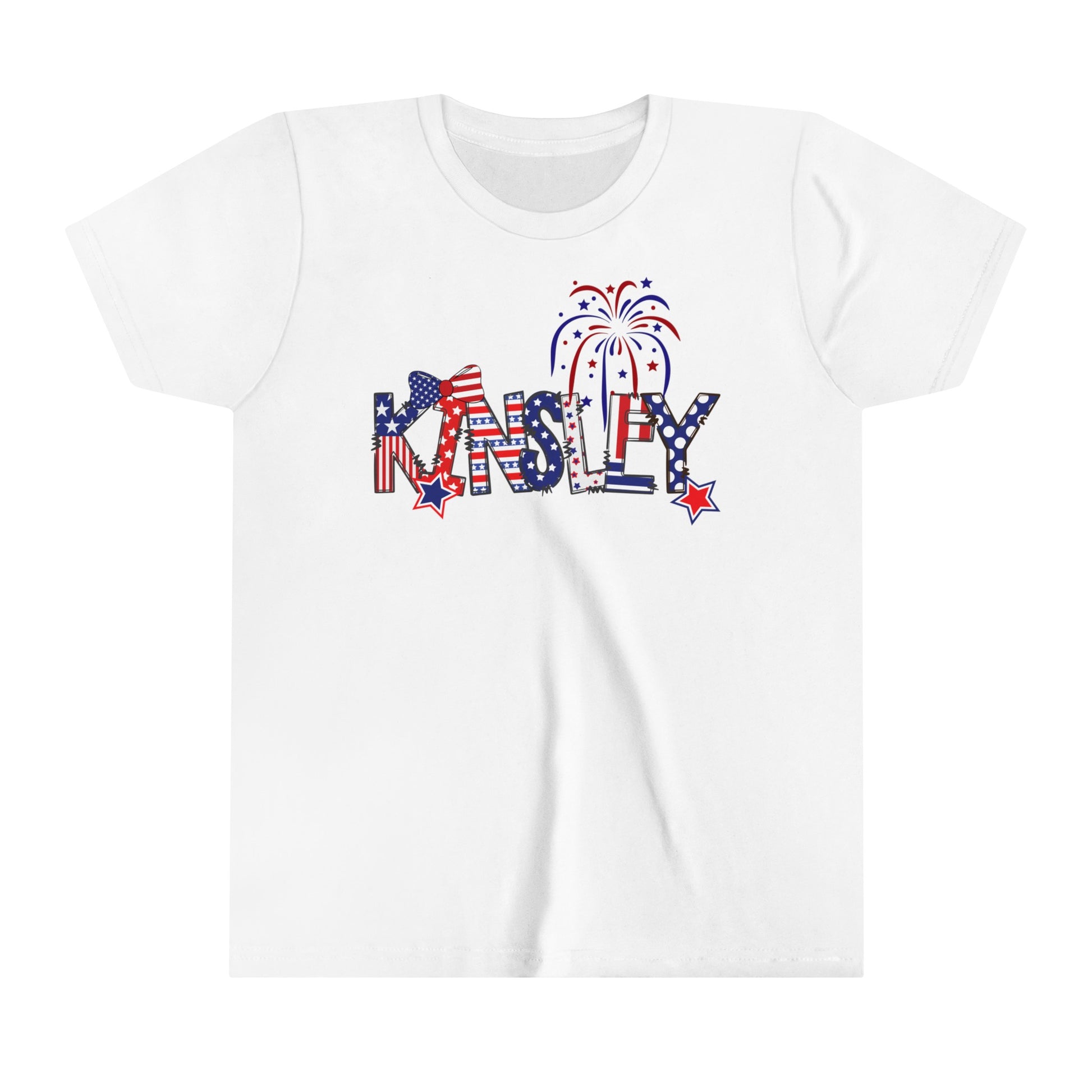 Fourth of July Personalized Youth Shirt - Amazing Faith Designs