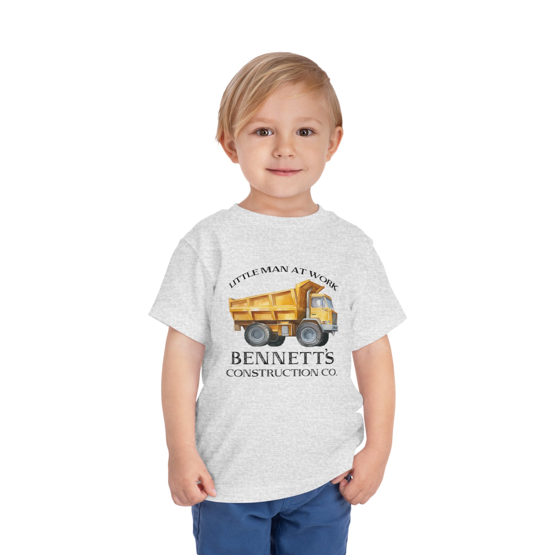 Dump Truck Toddler Shirt - Amazing Faith Designs