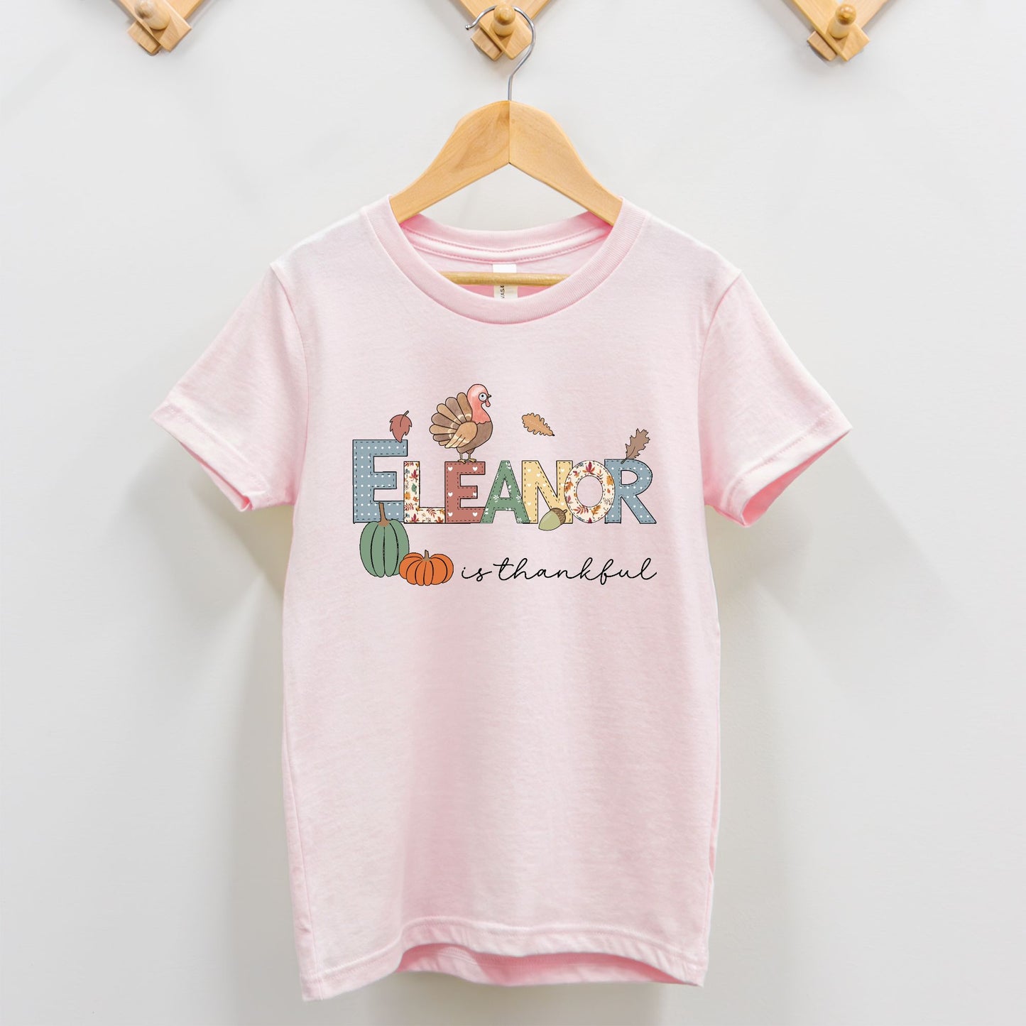 Thanksgiving Turkey Personalized Toddler Shirt - Amazing Faith Designs