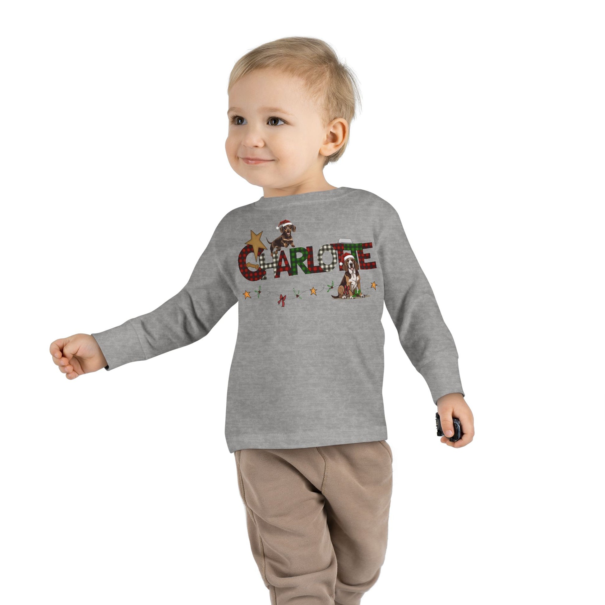 Christmas Dogs Long Sleeve Shirt - Amazing Faith Designs