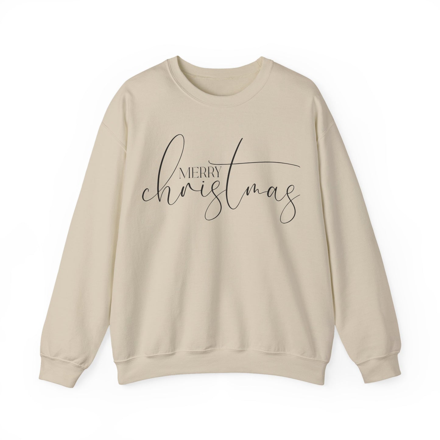Merry Christmas Christian Sweatshirt - Amazing Faith Designs