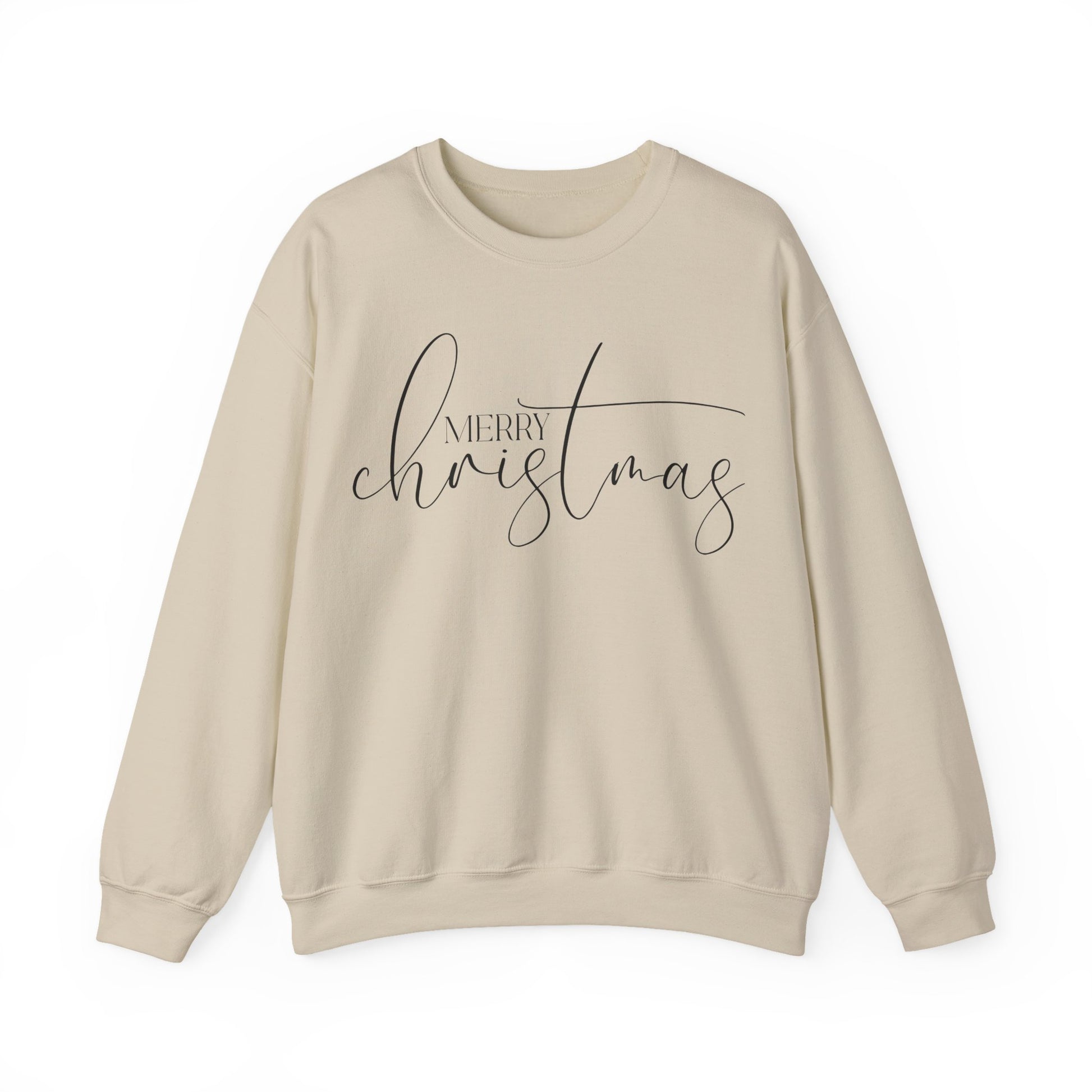 Merry Christmas Christian Sweatshirt - Amazing Faith Designs