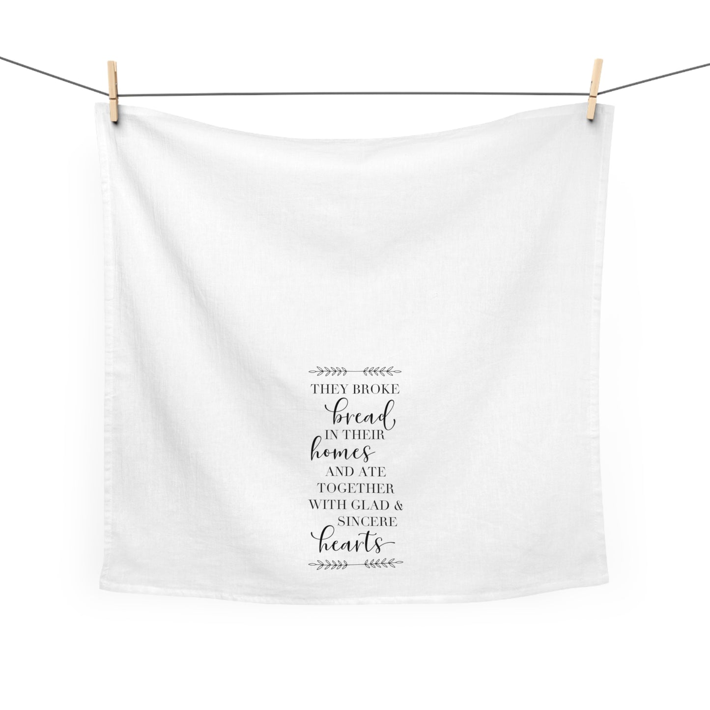 Break bread Scripture Tea Towel - Amazing Faith Designs