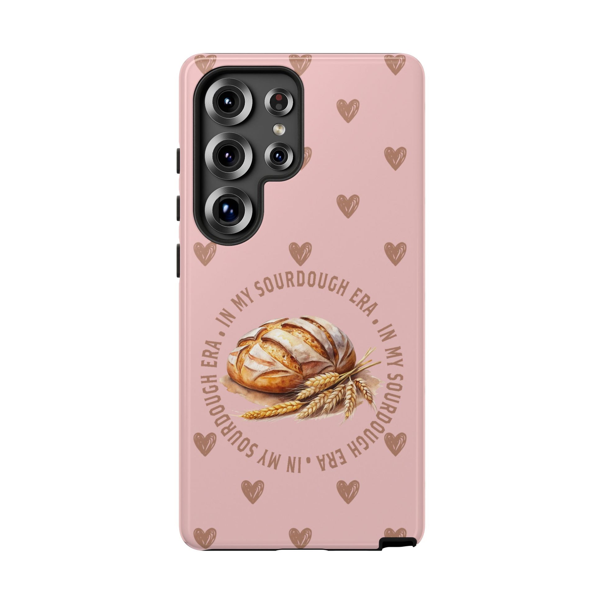 Samsung Galaxy 21 22 23 24 25 - Sourdough Era Hearts Phone Case - Amazing Faith Designs