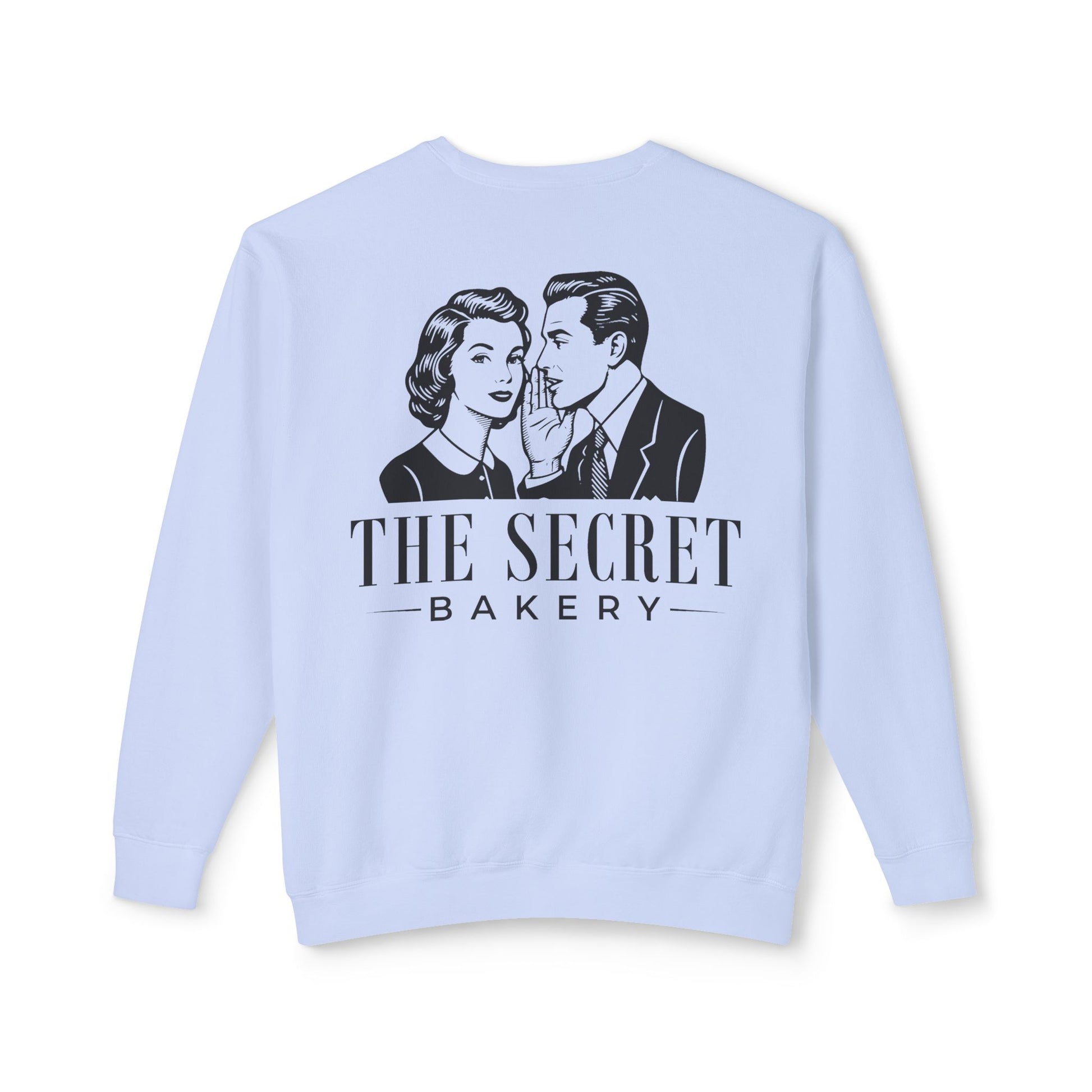 The Secret Bakery Crewneck Lightweight Sweatshirt - Comfort Colors - Amazing Faith Designs