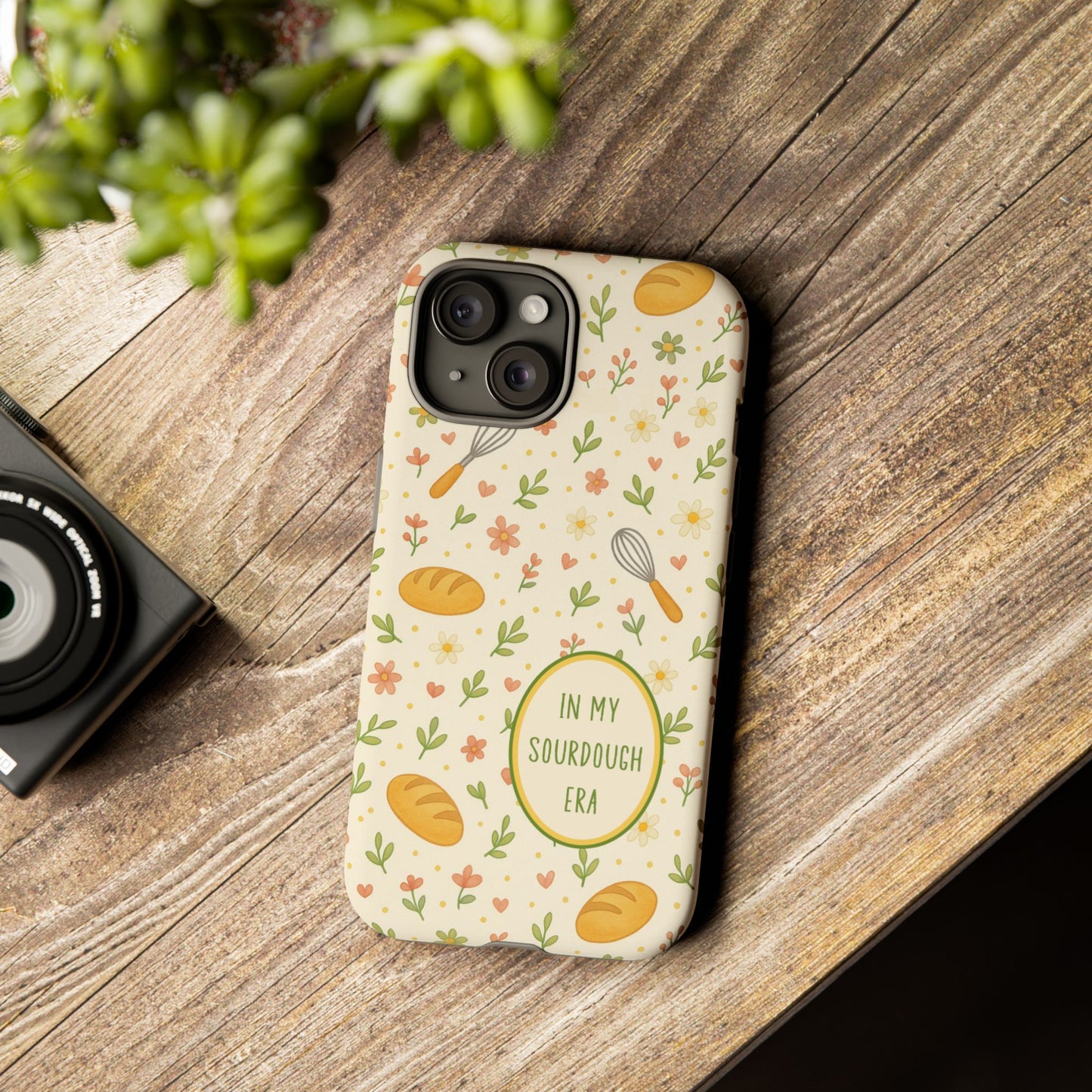 In My Sourdough Era Ditsy Floral Phone Case — iPhone and Samsung Galaxy - Amazing Faith Designs