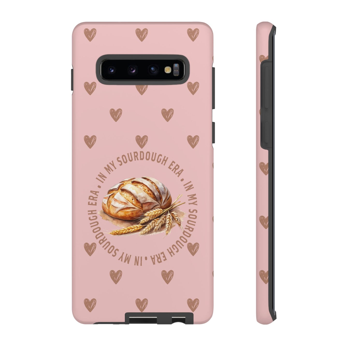 Samsung Galaxy 21 22 23 24 25 - Sourdough Era Hearts Phone Case - Amazing Faith Designs