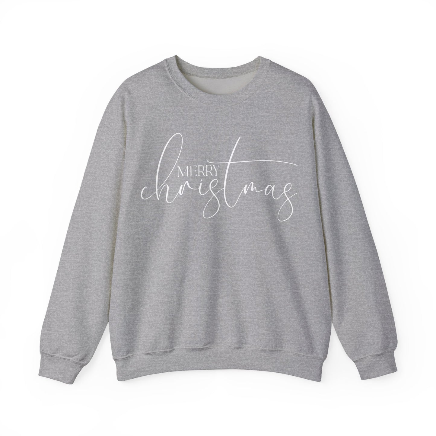 Merry Christmas Christian Sweatshirt - Amazing Faith Designs