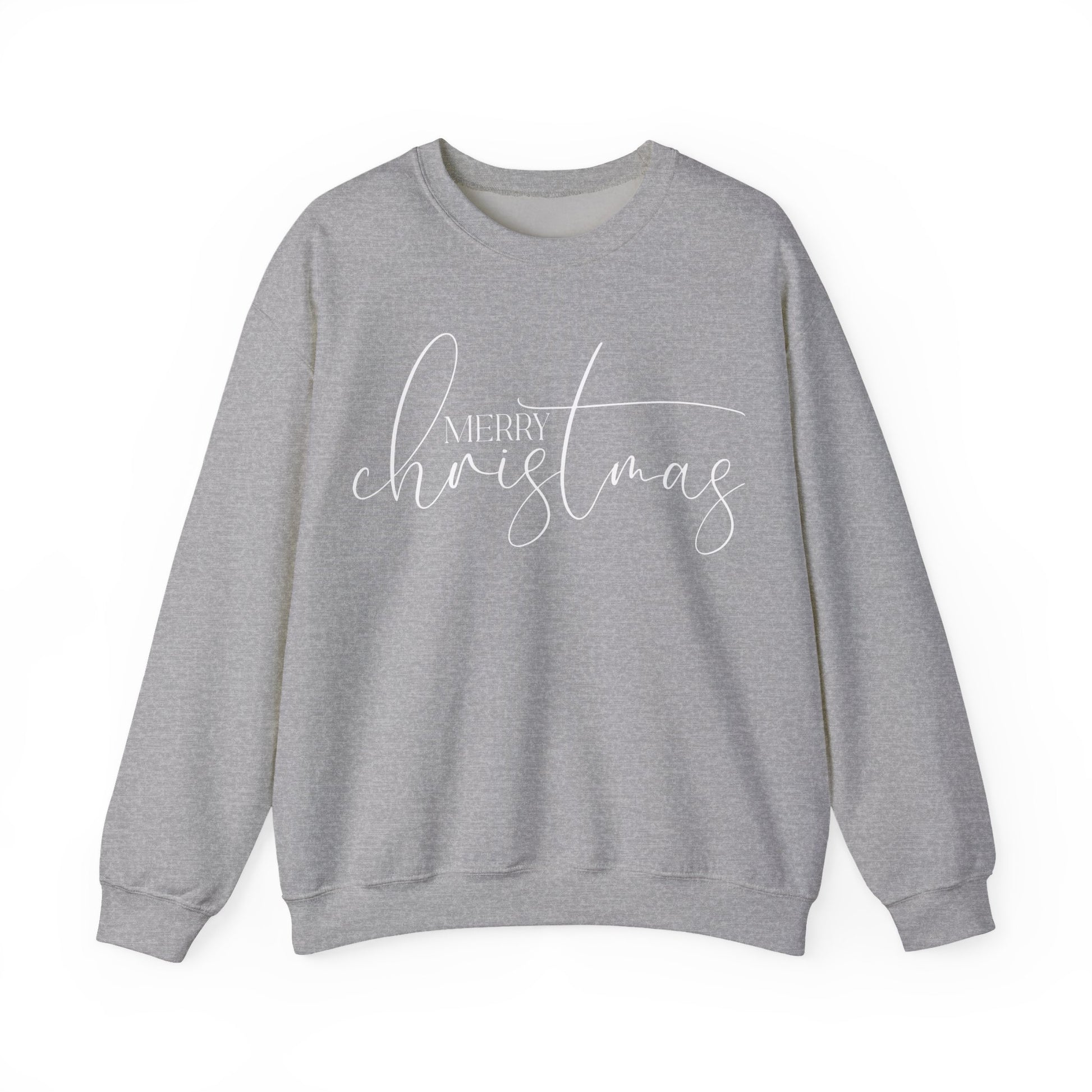 Merry Christmas Christian Sweatshirt - Amazing Faith Designs