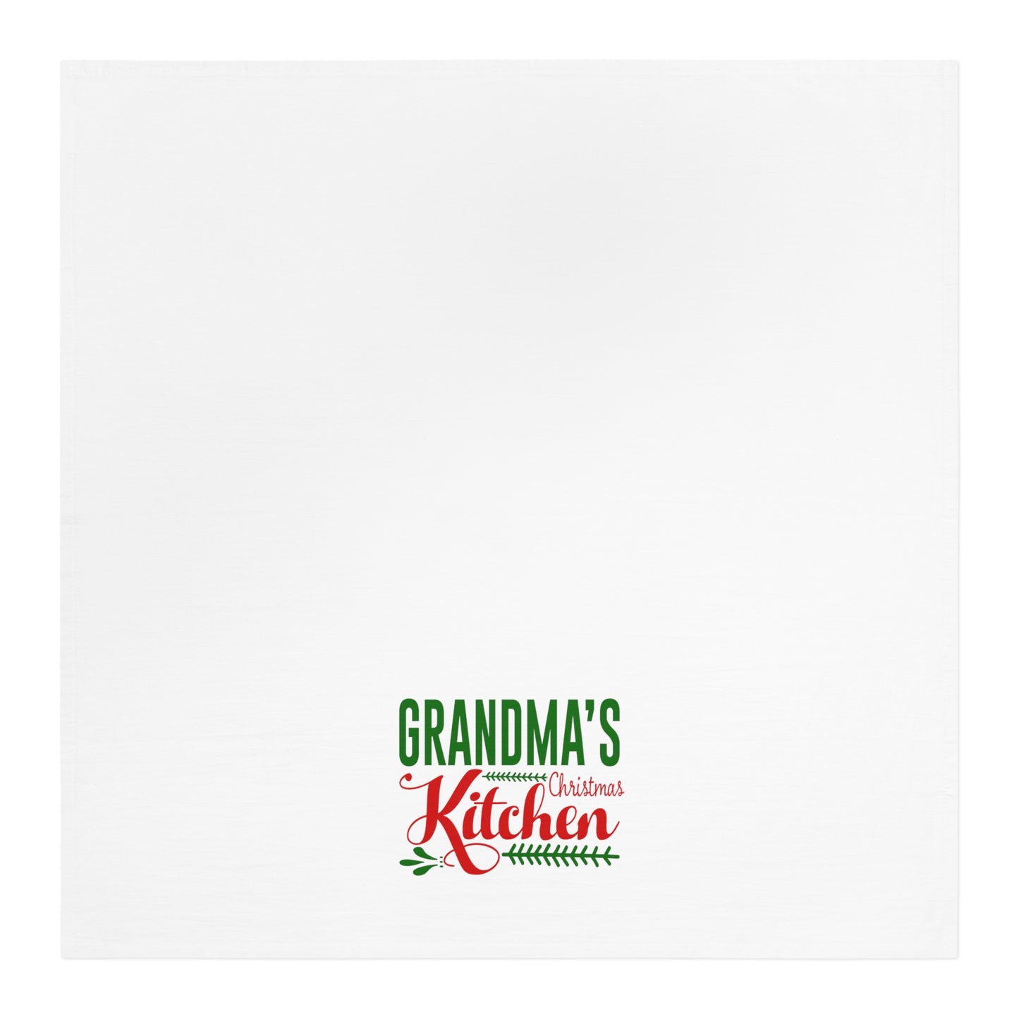 Grandma's Christmas Kitchen Tea Towel - Amazing Faith Designs